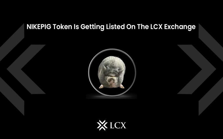 Nikepig token now listed on LCX Exchange, enabling users to trade and access Nikepig within the platform.