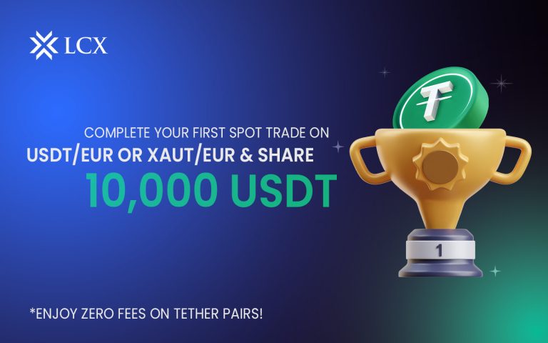 Tether Special: Trade to Share 10,000 USDT promotional banner.