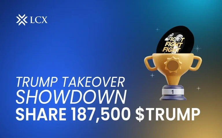 Trade $TRUMP/EUR with $1K before Feb 2, 2025, for a chance to win a share of 187,500 $TRUMP (~$7,500)!