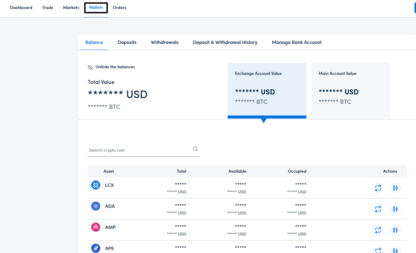 How to deposit HBAR at LCX Exchange? - LCX